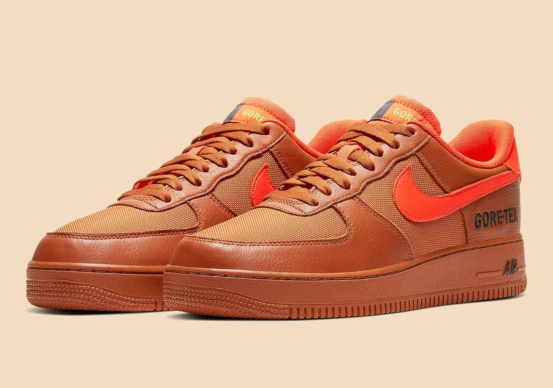 Nike Air Force 1 Low Gore-Tex Desert Orange 1 nike air force 1 gore tex CK2630 800 4